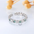 Trendy Adjustable Open Enamel Ring For Women, Niche Statement Finger Jewelry view 4