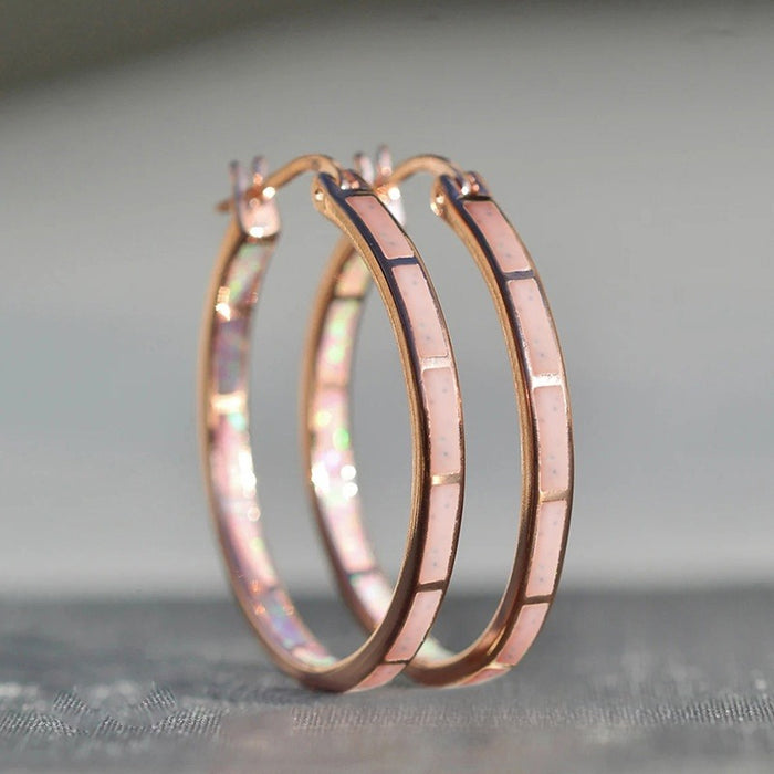 Exaggerated Geometric Statement Earrings For Women, European American Cool Girl Fashion Jewelry