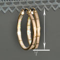 Exaggerated Geometric Statement Earrings For Women, European American Cool Girl Fashion Jewelry view 4