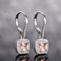Women's Square Chunky Geometric Drop Earrings, Light Luxury Fashion Jewelry view 5