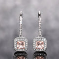 Women's Square Chunky Geometric Drop Earrings, Light Luxury Fashion Jewelry view 3