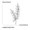 Metal Alloy Pearl Wheat Brooch With Rhinestones For Women Apparel view 6