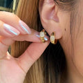 Petite French Style Earrings For Women, Elegant Small Fashion Jewelry For Supply view 3
