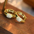 Petite French Style Earrings For Women, Elegant Small Fashion Jewelry For Supply view 2