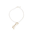 Alloy Metallic Eye Pendant Sweater Necklace Casual Geometric Round Clavicle Chain view 5