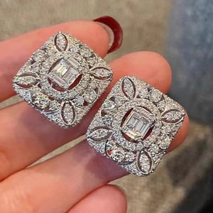 Summer Women's Stud Earrings With Elegant Marquise Eye Design, Luxury Dress Jewelry Accessories