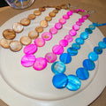 Round Shell Beaded Necklace Beach Vacation Style Geometric Clavicle Choker view 4