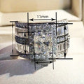 Heavy Design Geometric Square Ring For Women, Luxury Style Direct Jewelry view 4