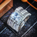 Heavy Design Geometric Square Ring For Women, Luxury Style Direct Jewelry view 2