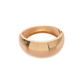 Western Style Metal Geometric Oval Glossy Open Bangle Fashion Minimalist Statement Jewelry view 5