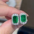 Geometric Light Luxury Stud Earrings For Women Elegant Simple Daily Wear Refined Jewelry view 3