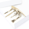 Alloy Nail Artist Tool Brooch Pendant For Suits And Shirts view 4