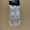 Elegant Alloy Hollow Butterfly Flower Teardrop Tassel Drop Earrings For Women view 2