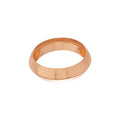 European American Glossy Metal Round Bracelet Jewelry Set For Women Minimalist Fashion Bangle view 5