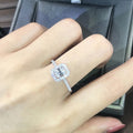 Light Luxury Geometric Sparkling Ring For Women Wedding Proposal Fashion Jewelry view 3