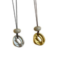 Light Luxury Acrylic Geometric Irregular Round Pendant Sweater Necklace For Women view 5