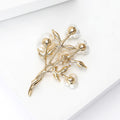 Shell Peach Blossom Brooch Pin For Women's Fashion Accessories view 4