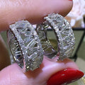 Light Luxury Geometric Hoop Earrings For Women, Chic Daily Design Ear Cuff Fashion Jewelry view 2