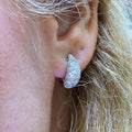 Women's Full Rhinestone Ear Cuff, Sparkling Inlaid Jewelry With Asian Trendy Style Earrings view 3