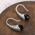Vintage Antique Silver Dangle Earrings For Women, New Chinese Style Ancient Jewelry view 5