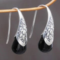 Vintage Antique Silver Dangle Earrings For Women, New Chinese Style Ancient Jewelry view 2