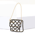 Alloy Rhinestone Handbag Brooch For Women's Blazer Coat Decoration view 4