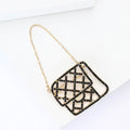 Alloy Rhinestone Handbag Brooch For Women's Blazer Coat Decoration view 3