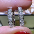 Korean Style Round Geometric Hoop Earrings For Women, Sweet Cool Daily Fashion Jewelry view 2