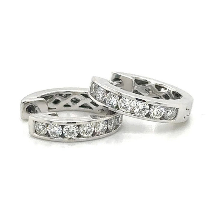 Korean Style Round Geometric Hoop Earrings For Women, Sweet Cool Daily Fashion Jewelry