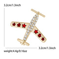 Alloy Airplane Brooch Pin For Mens Suits Coats And Sweaters view 6