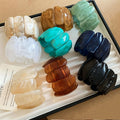 Acrylic Marbled Rectangular Geometric Bangle For Women European American Fashion Jewelry view 3