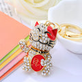 Lucky Cat and Auspicious Charm Keychains in Forty Pictured Designs view 2