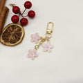 Zinc Alloy Colorful Flower Keychain DIY Bag Charm Accessory view 8