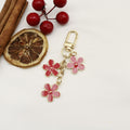 Zinc Alloy Colorful Flower Keychain DIY Bag Charm Accessory view 10