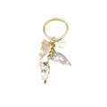 Metal Cat Paw Print Keychain Bag Charm view 5