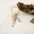 Metal Cat Paw Print Keychain Bag Charm view 4