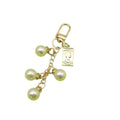 Metal Crystal Pearl Heart Keychain Bag Charm Gift view 5