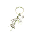 Metal Ballerina Keychain Bag Charm Gift view 5
