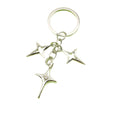 Zinc Alloy Sun Moon Heart DIY Keychain Backpack Charm view 5