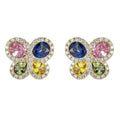 Colorful Dopamine Stud Earrings For Women, Niche Geometric Butterfly Sweet Cool Jewelry view 2