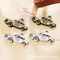 Taxi Cab Antique Tone Alloy Jewelry Making Component in 3 Finishes view 2