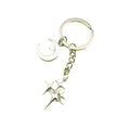 Metal Moon Star Keychain Bag Charm view 5