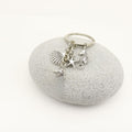 Silver Zinc Alloy Turtle Jewelry Findings Accessories for DIY Jewelry Making view 3