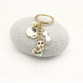 Metal Mini Cat Keychain Cute Car Bag Charm view 3