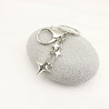 Metal Hollow Star Keychain Bag Charm view 3