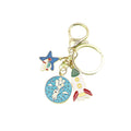 Metal Cartoon Astronaut Planet Keychain Car Key Ring Gift view 5