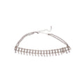Luxury Alloy Zircon Tassel Pendant Necklace Geometric Full Rhinestone Sparkling Collarbone Choker view 5