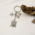 Silver Zinc Alloy Sea Turtle Jewelry Findings Accessories for DIY Jewelry Making view 4