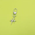 Metal Y2K Star Keychain Backpack Charm Holiday Gift view 1