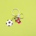 Gold Zinc Alloy Soccer Ball Jewelry Findings Accessories for DIY Jewelry Making view 1